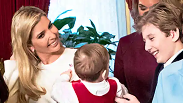 Ivanka Trump, and Barron Trump