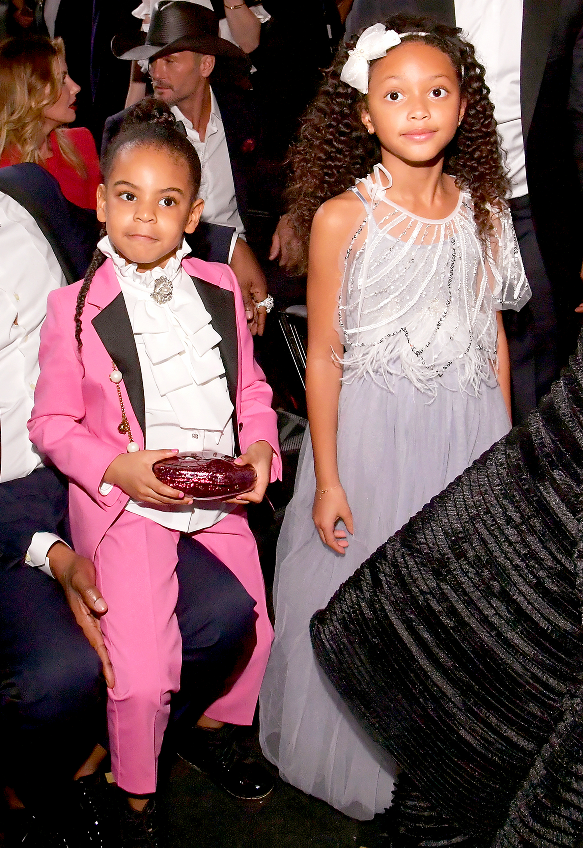 Blue Ivy Carter and Madison Brown