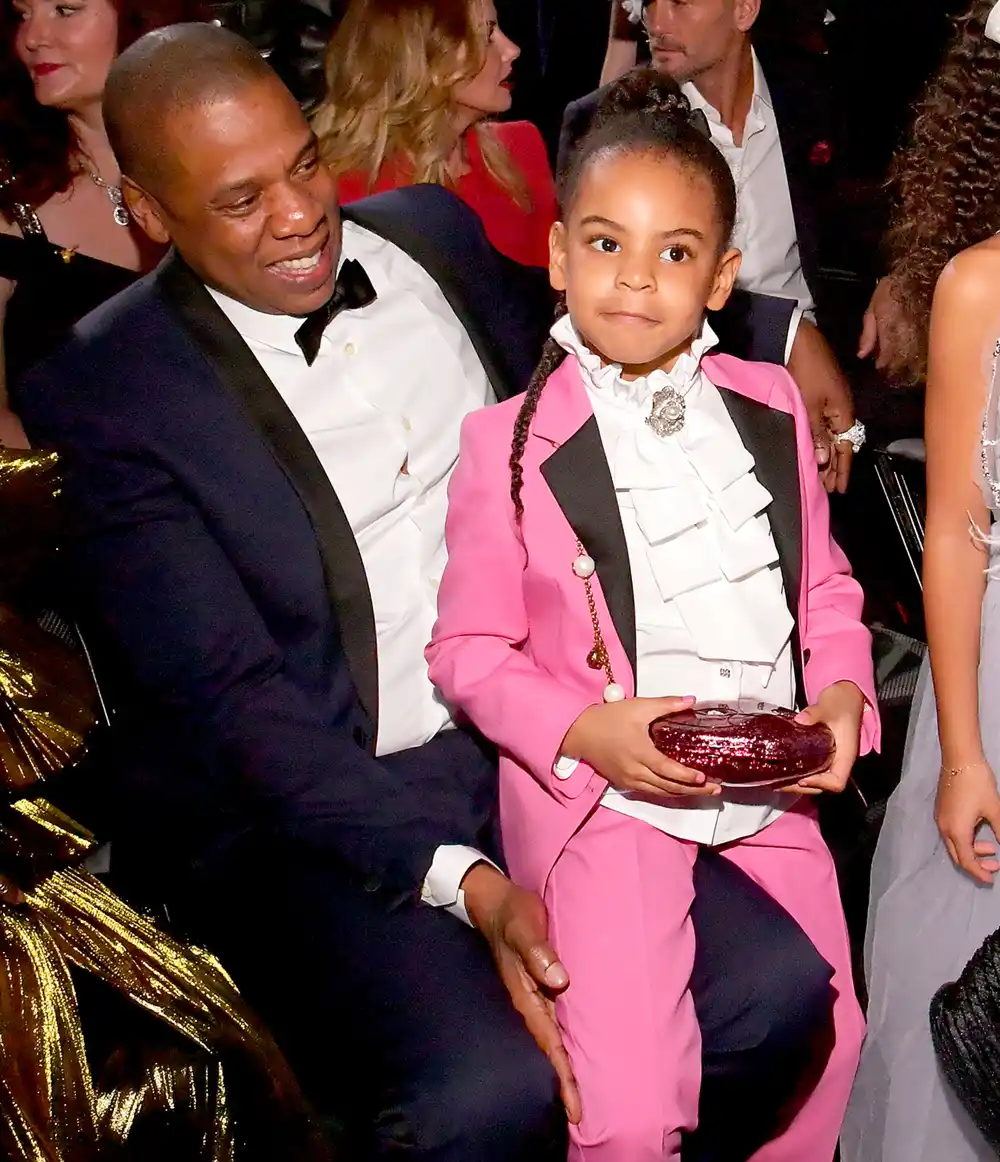 Jay Z and Blue Ivy
