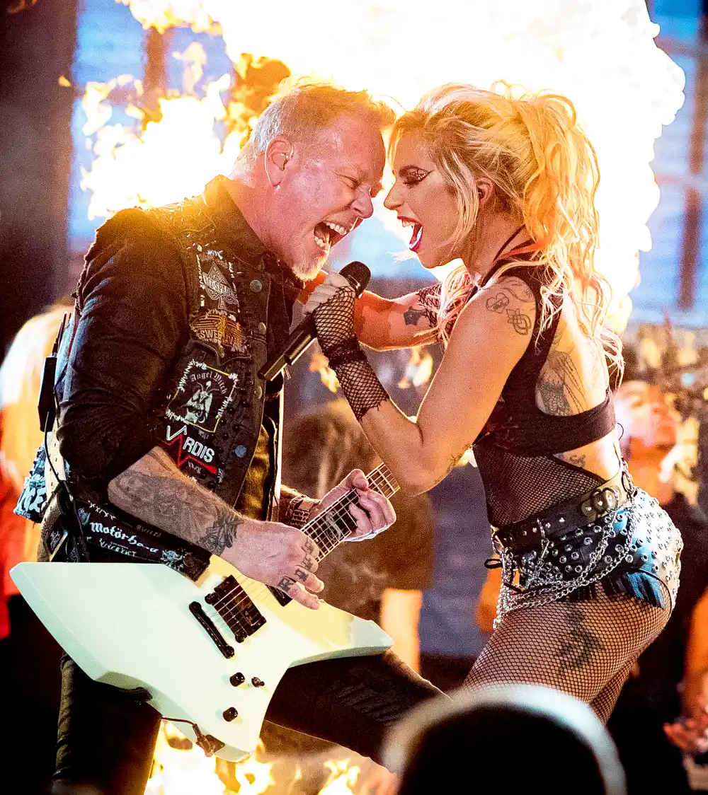 James Hetfield, Metallica and Lady Gaga
