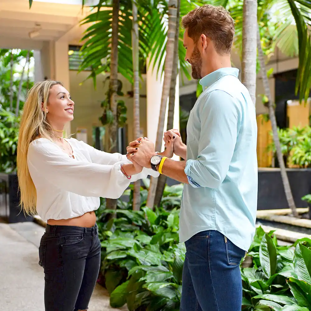 Corinne Olympios and Nick Viall