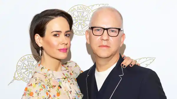 Sarah Paulson and Ryan Murphy