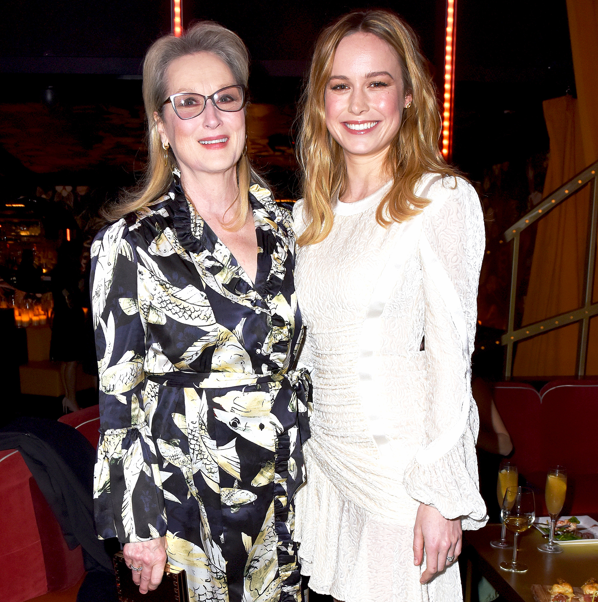 Meryl Streep and Brie Larson