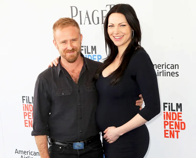 Ben Foster and Laura Prepon
