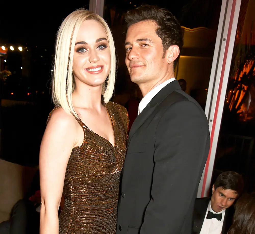 Katy Perry and Orlando Bloom