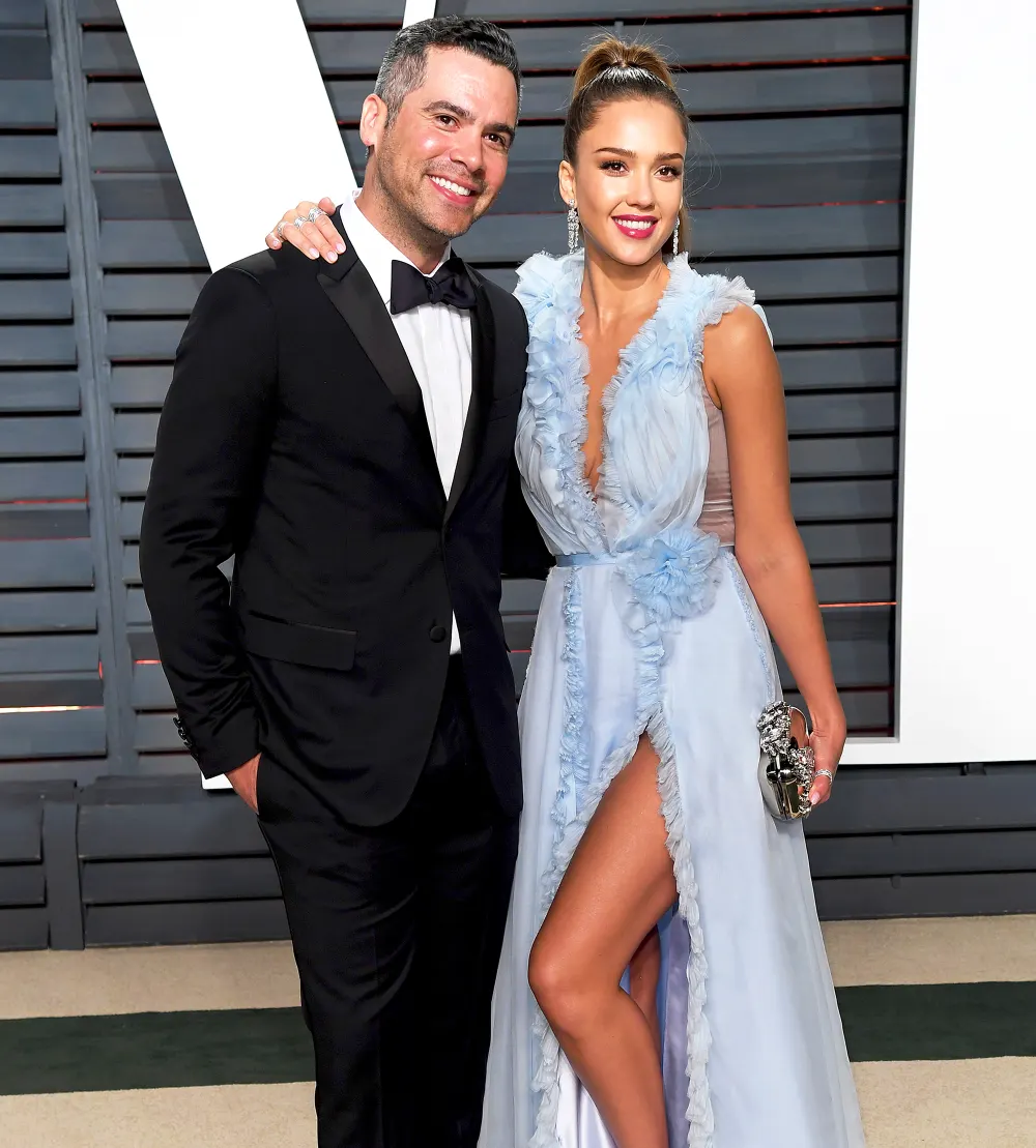 Cash Warren and Jessica Alba