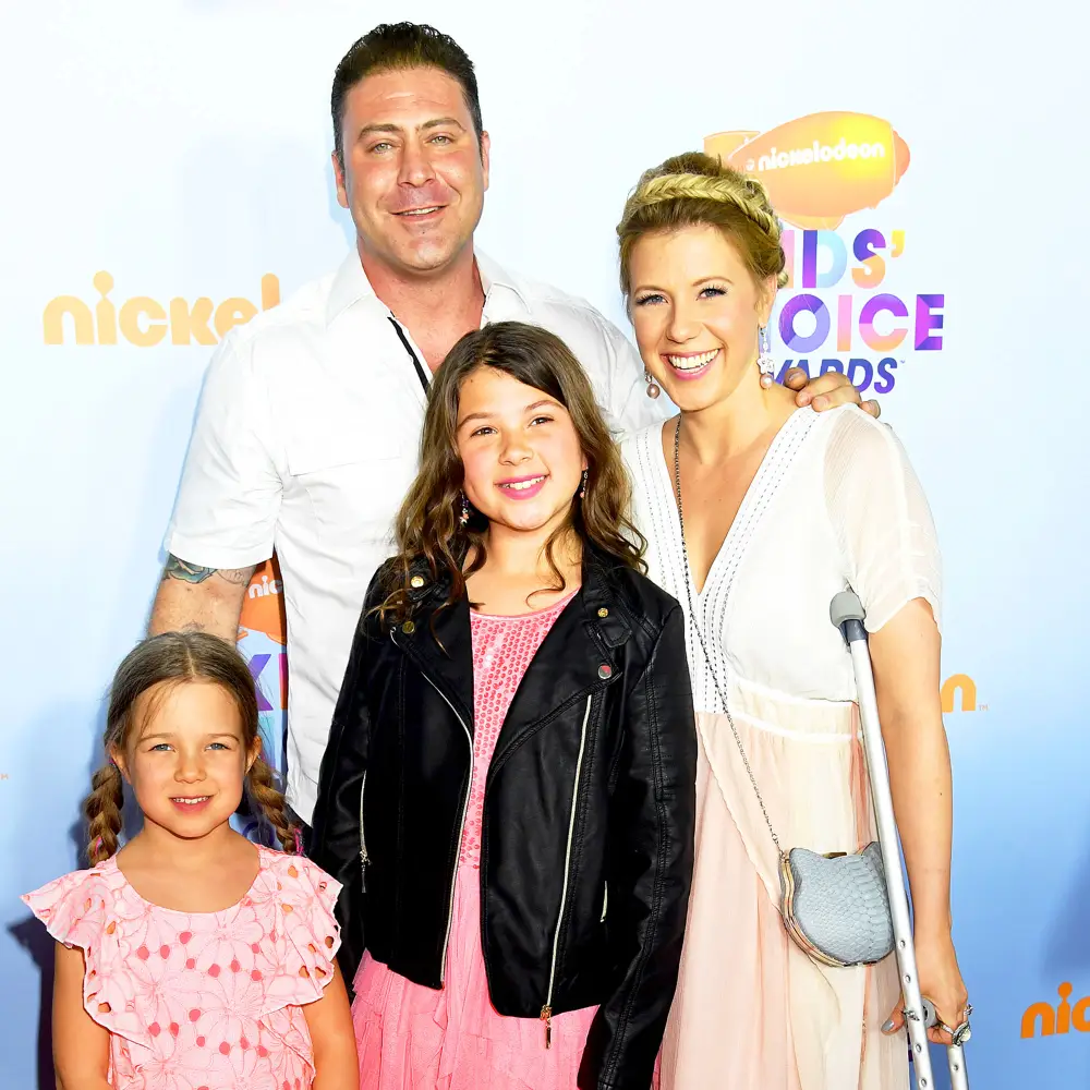 Jodie Sweetin and Justin Hodak