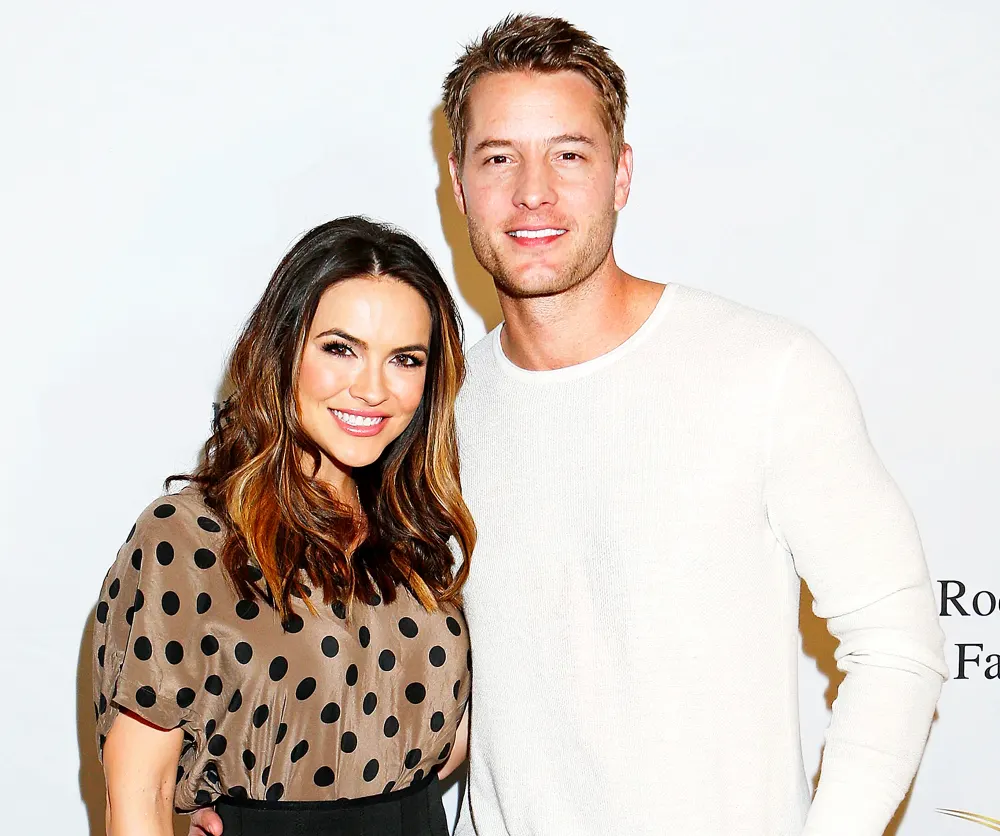 Justin Hartley and Chrishell Stause