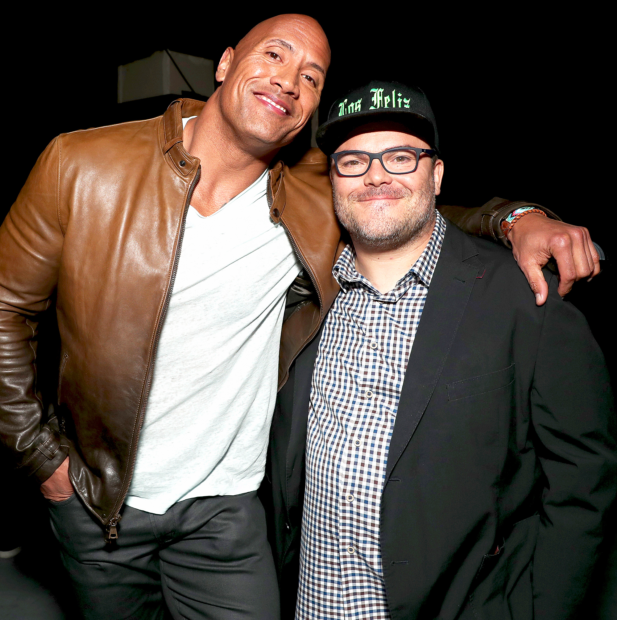 Dwayne The Rock Johnson and Jack Black