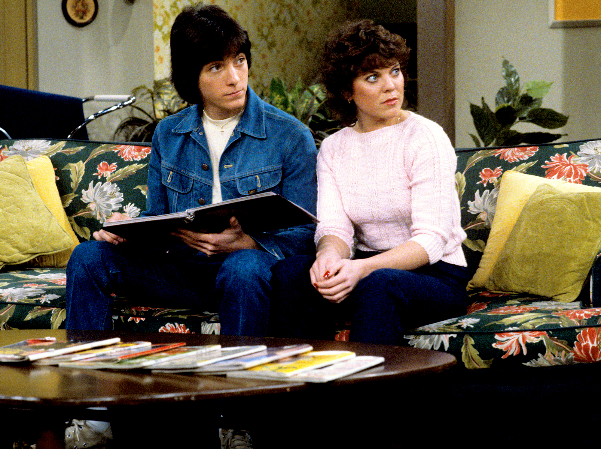 Scott Baio and Erin Moran