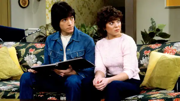 Scott Baio and Erin Moran