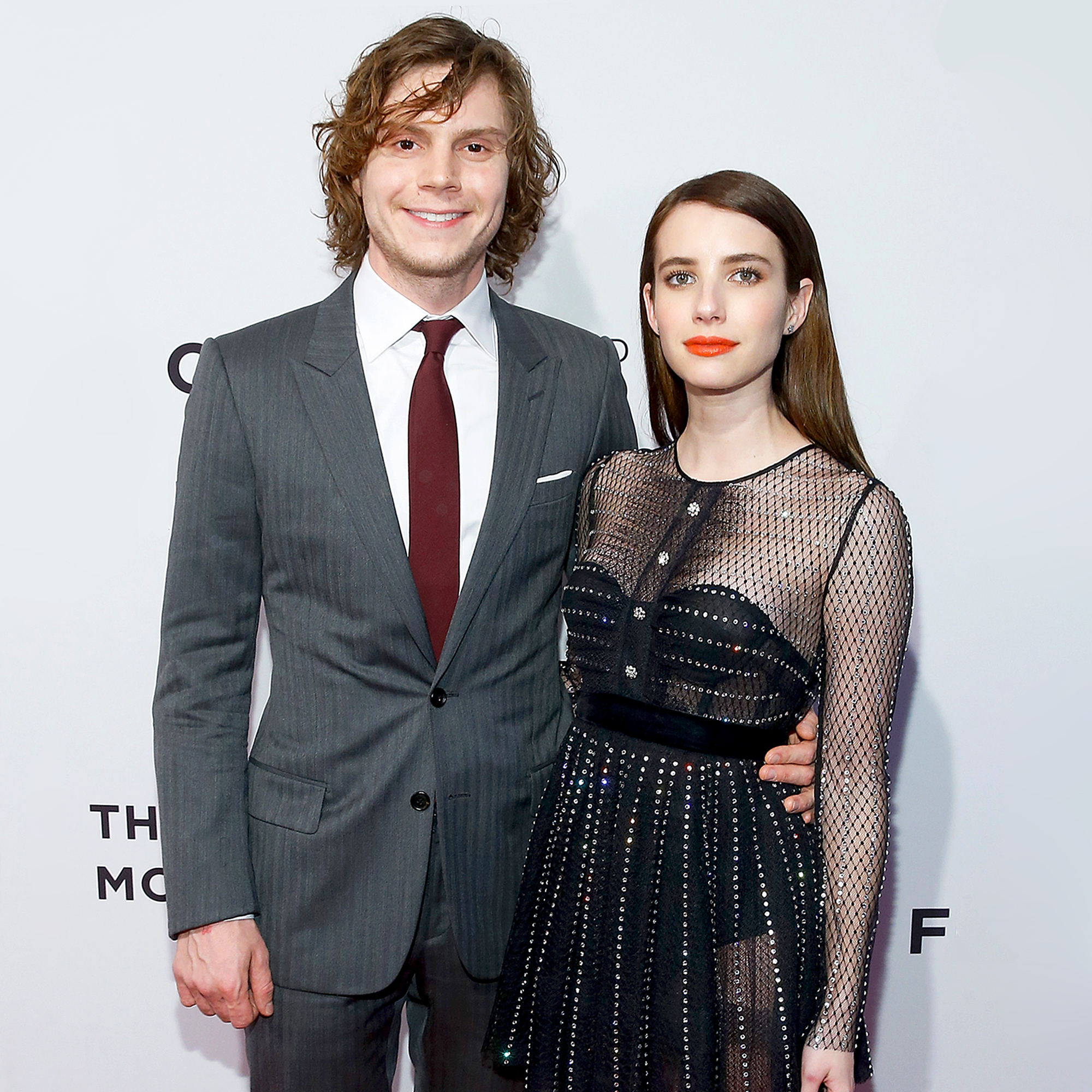Evan Peters and Emma Roberts
