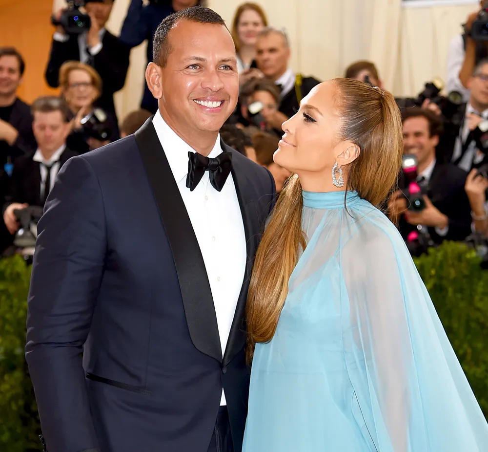 Alex Rodriguez and Jennifer Lopez