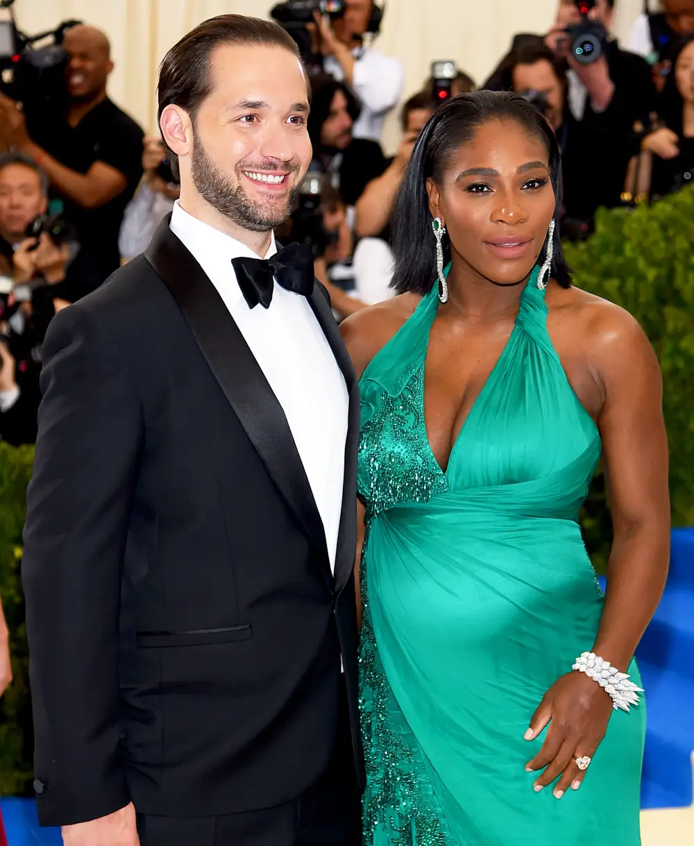 Alexis Ohanian and Serena Williams