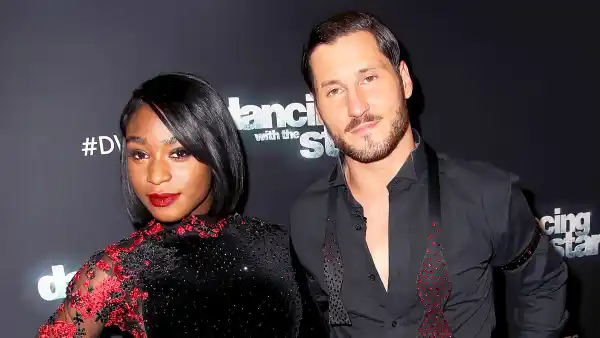 Normani Kordei and Val Chmerkovskiy