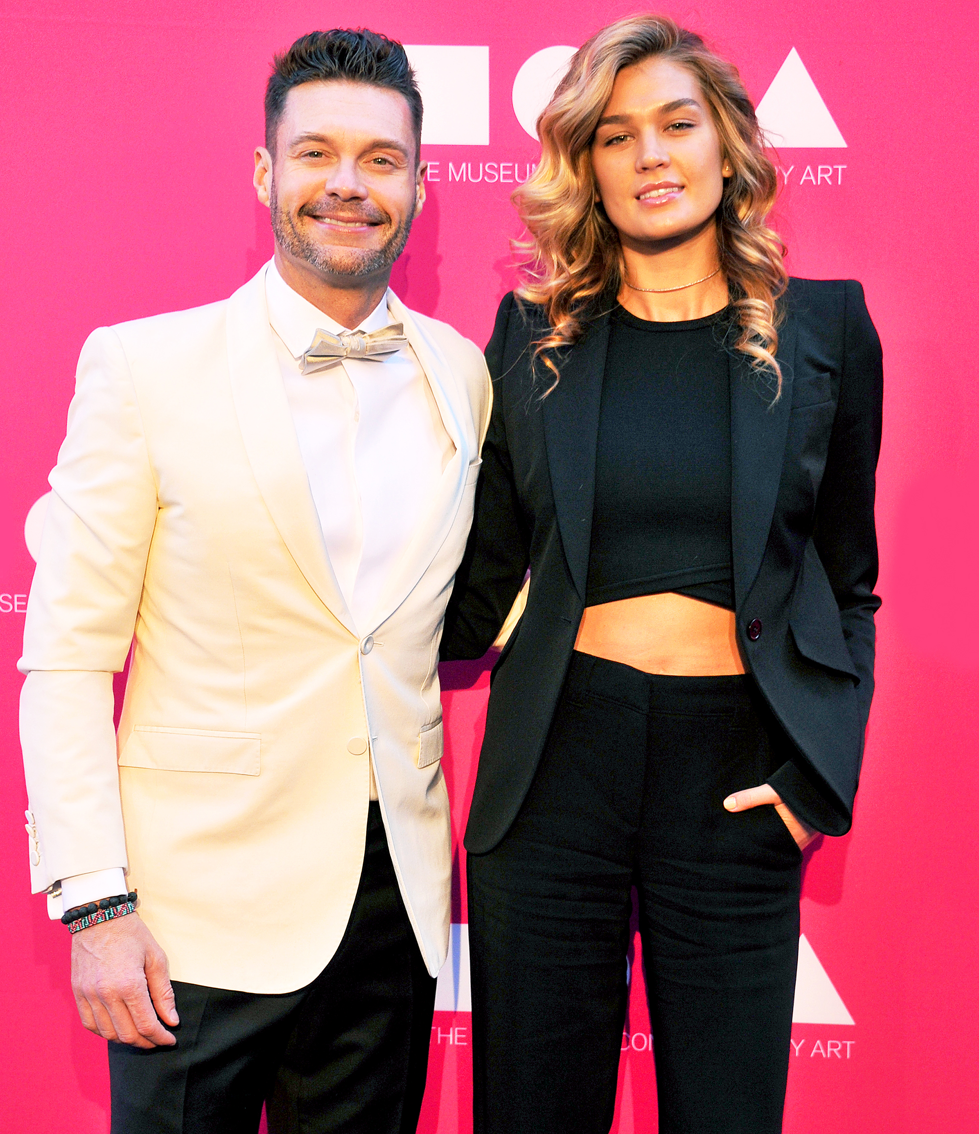 Ryan Seacrest and Shayna Taylor