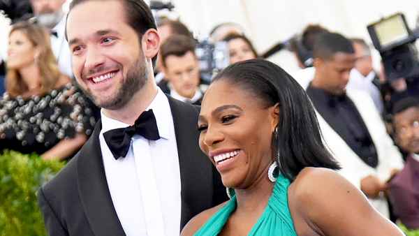 Alexis Ohanian and Serena Williams