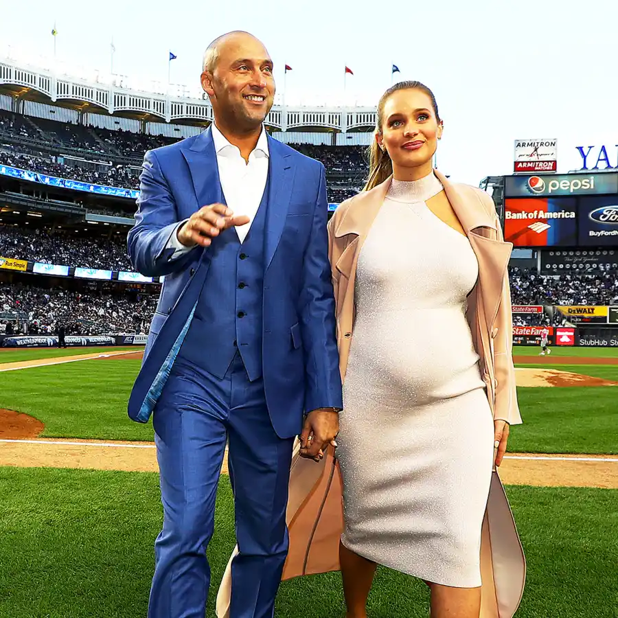 Derek Jeter and Hannah Davis
