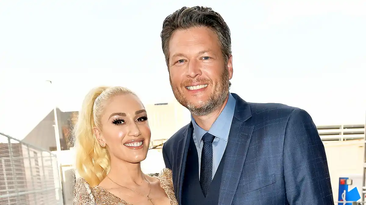 Gwen Stefani and Blake Shelton