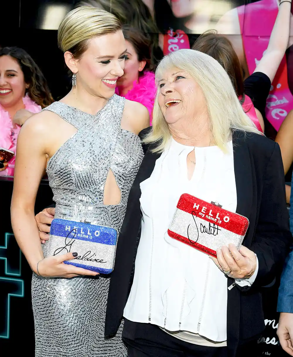 Scarlett Johansson and Geraldine Dodd