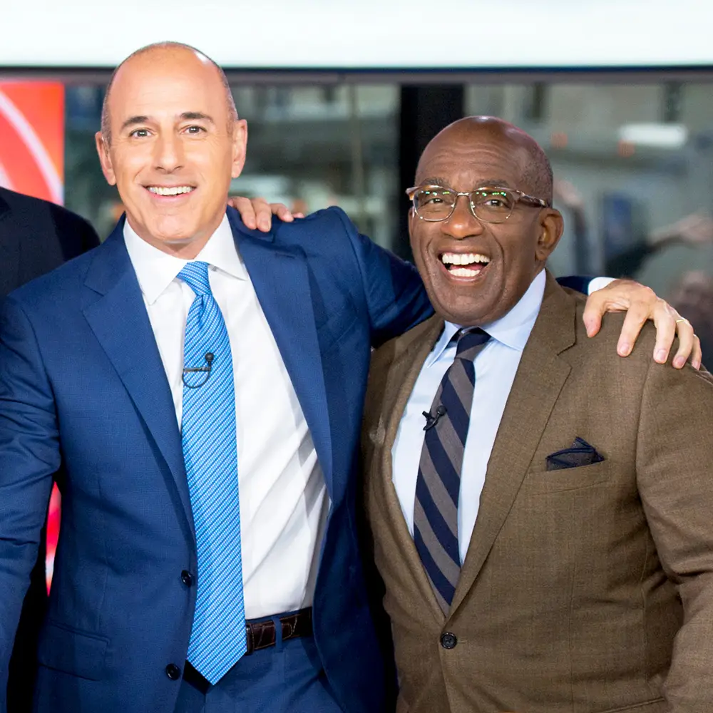 Matt Lauer and Al Roker