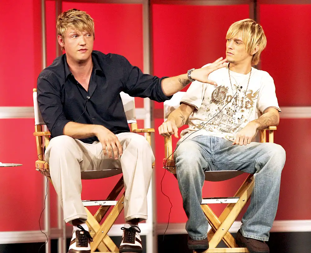 Nick Carter and Aaron Carter