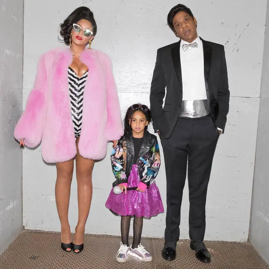 Jay Z, Beyonce and Blue Ivy