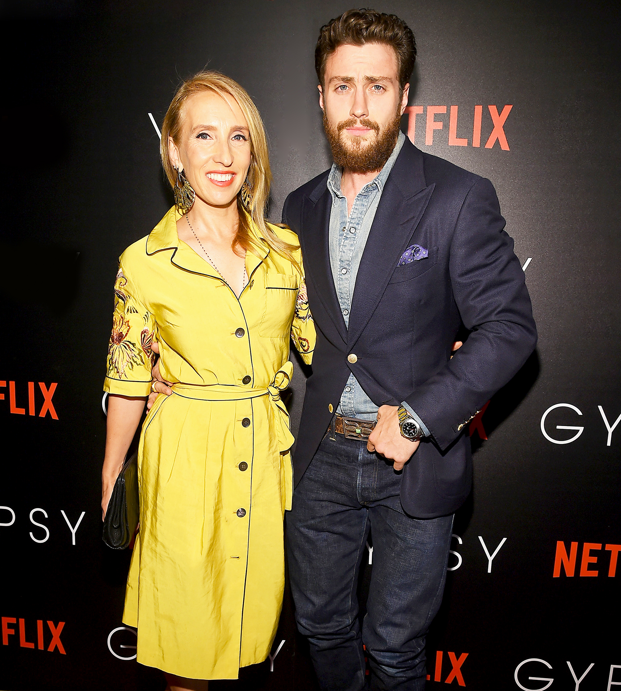 Sam Taylor-Johnson and Aaron Taylor-Johnson