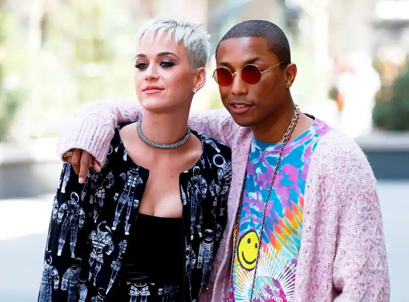 Katy Perry and Pharrell Williams