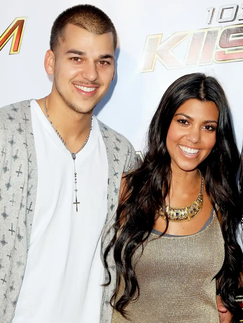 Rob Kardashian and Kourtney Kardashian