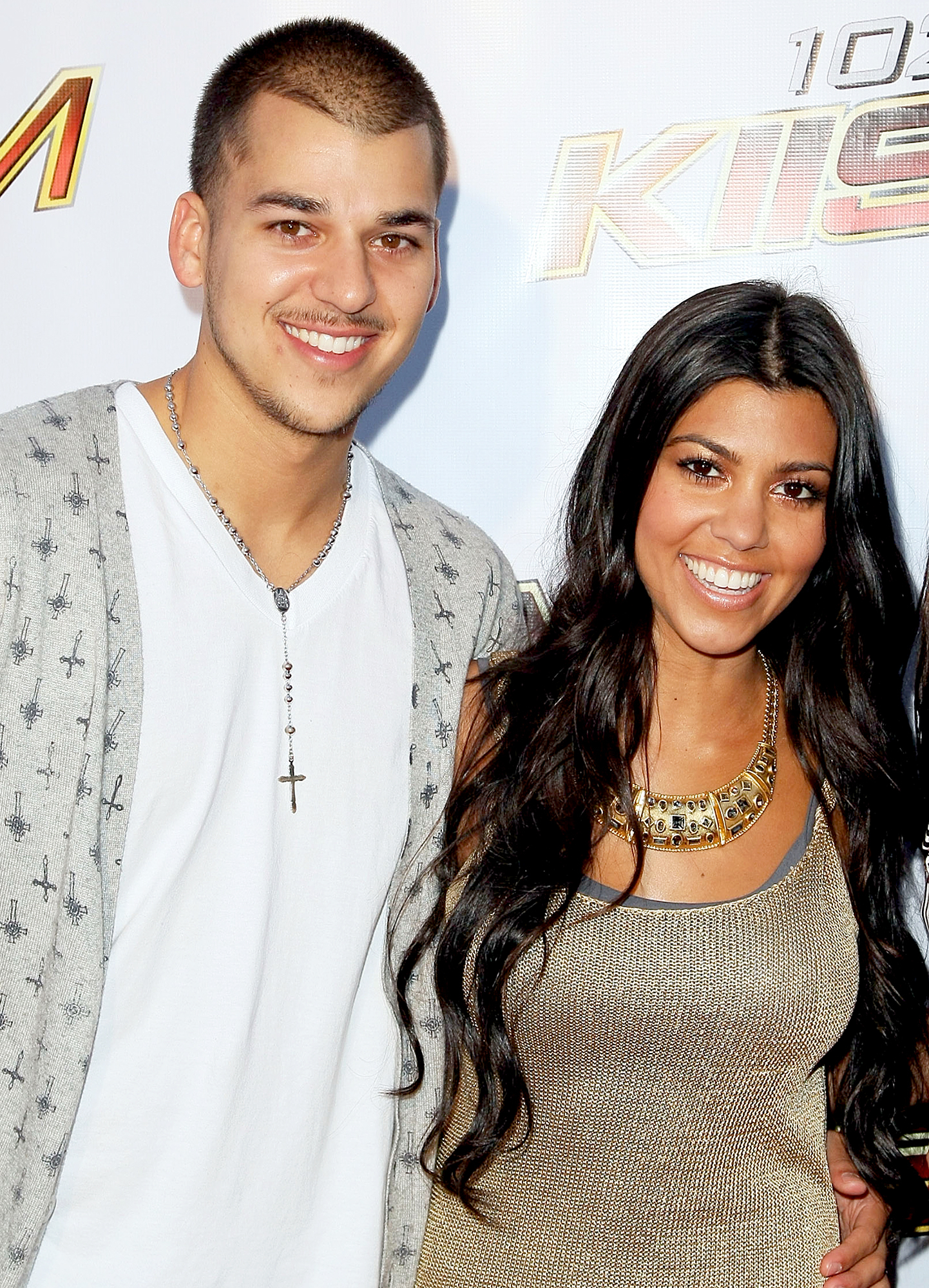 Rob Kardashian and Kourtney Kardashian