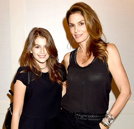 Kaia Gerber and Cindy Crawford