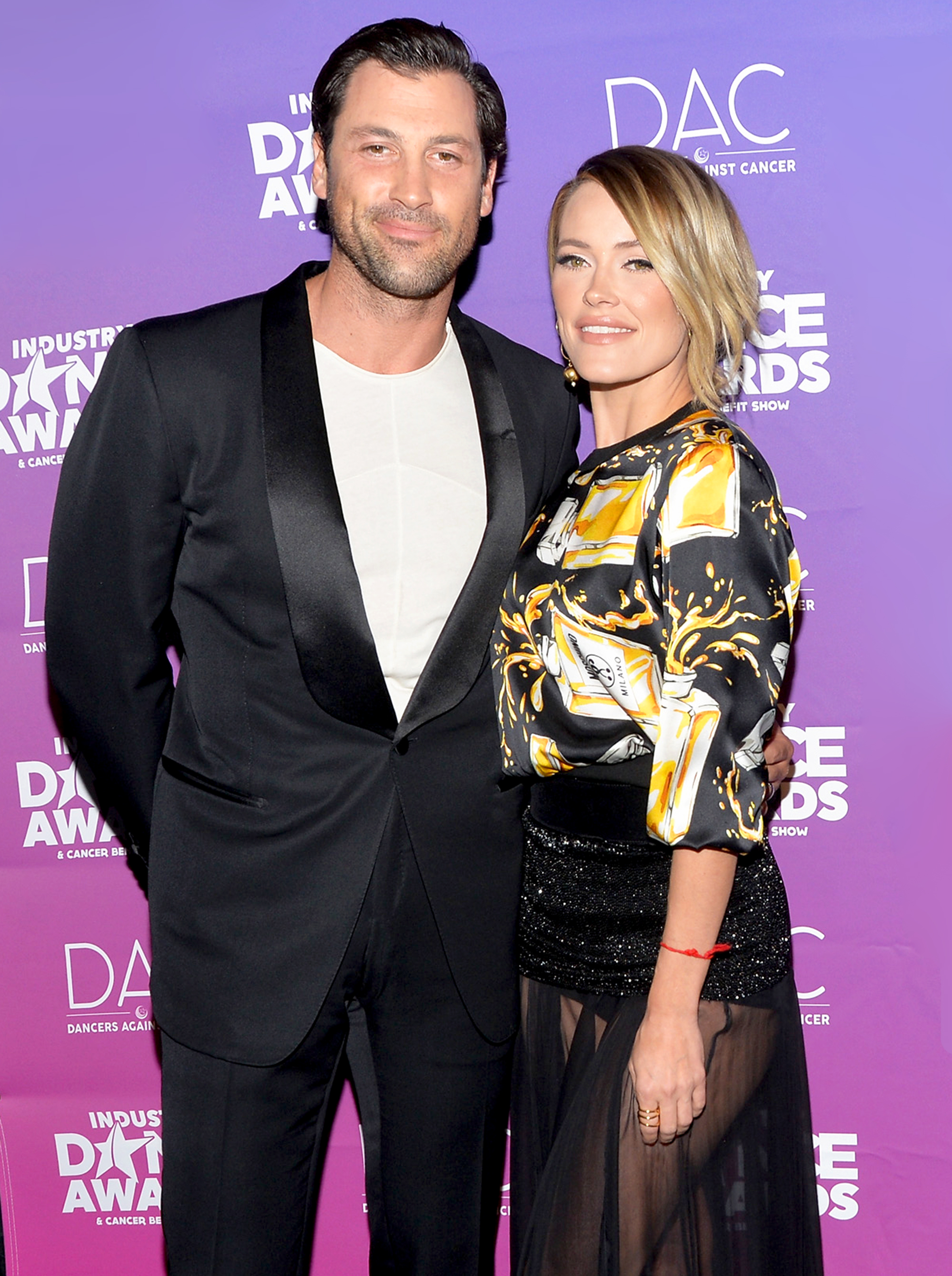 Maksim Chmerkovskiy and Peta Murgatroyd