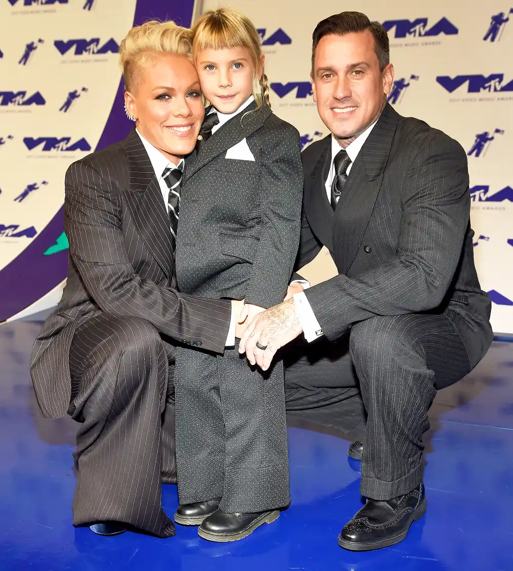 Pink, Carey Hart and Willow