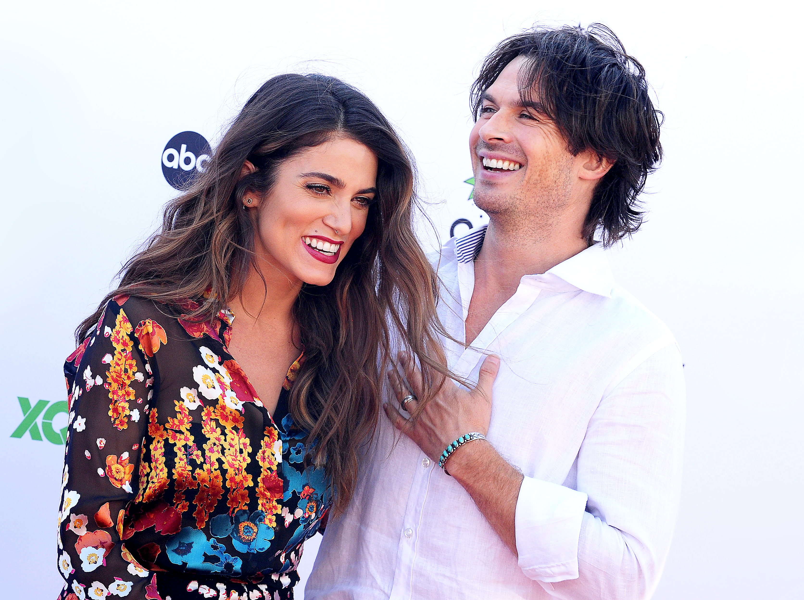 Nikki Reed and Ian Somerhalder