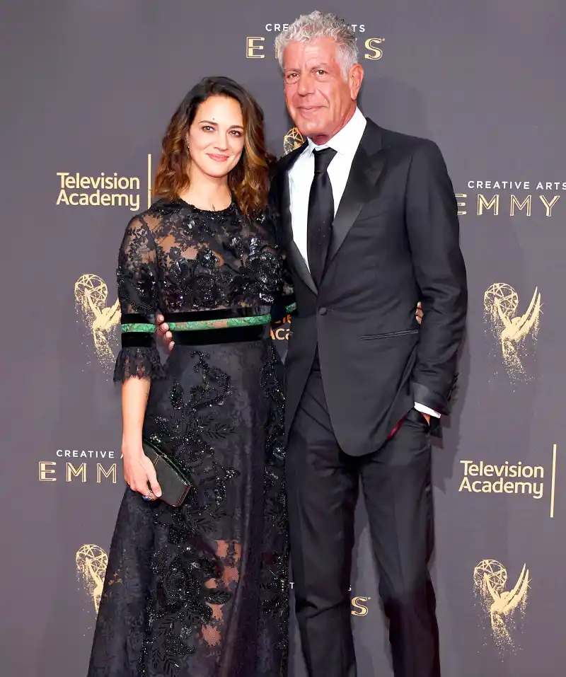 Anthony Bourdain and Asia Argento