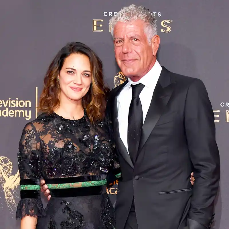 Anthony Bourdain and Asia Argento
