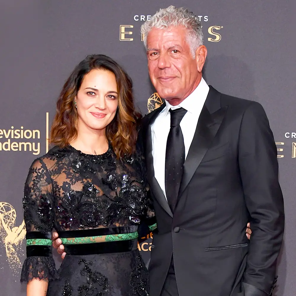 Anthony Bourdain and Asia Argento