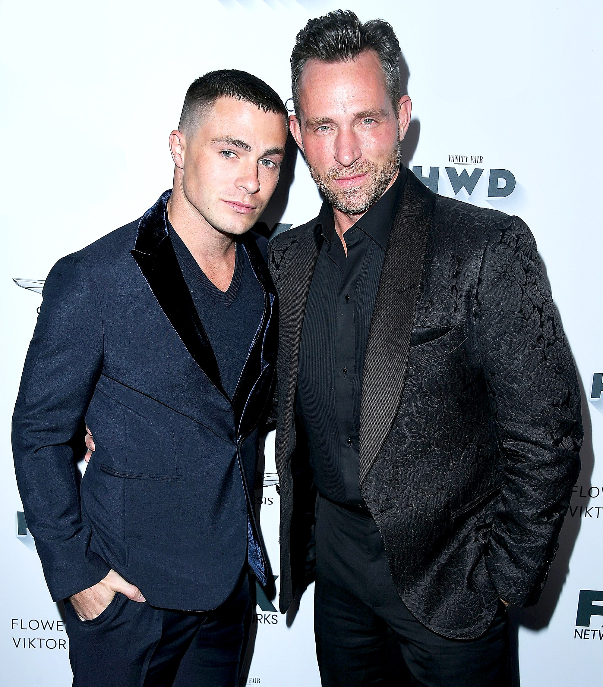 Colton Haynes and Jeff Leatham