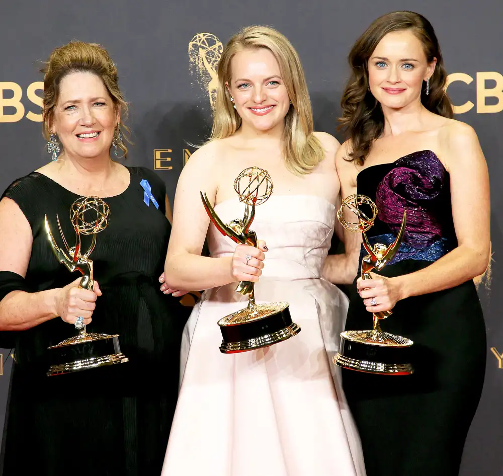 Ann Dowd, Elisabeth Moss and Alexis Bledel