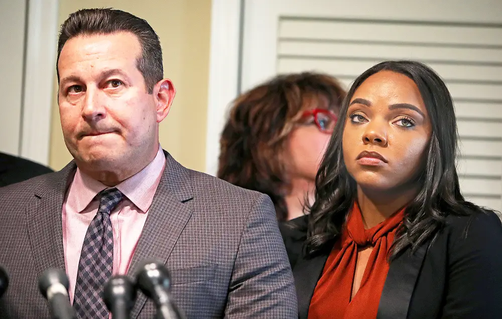 Jose Baez and Shayanna Jenkins
