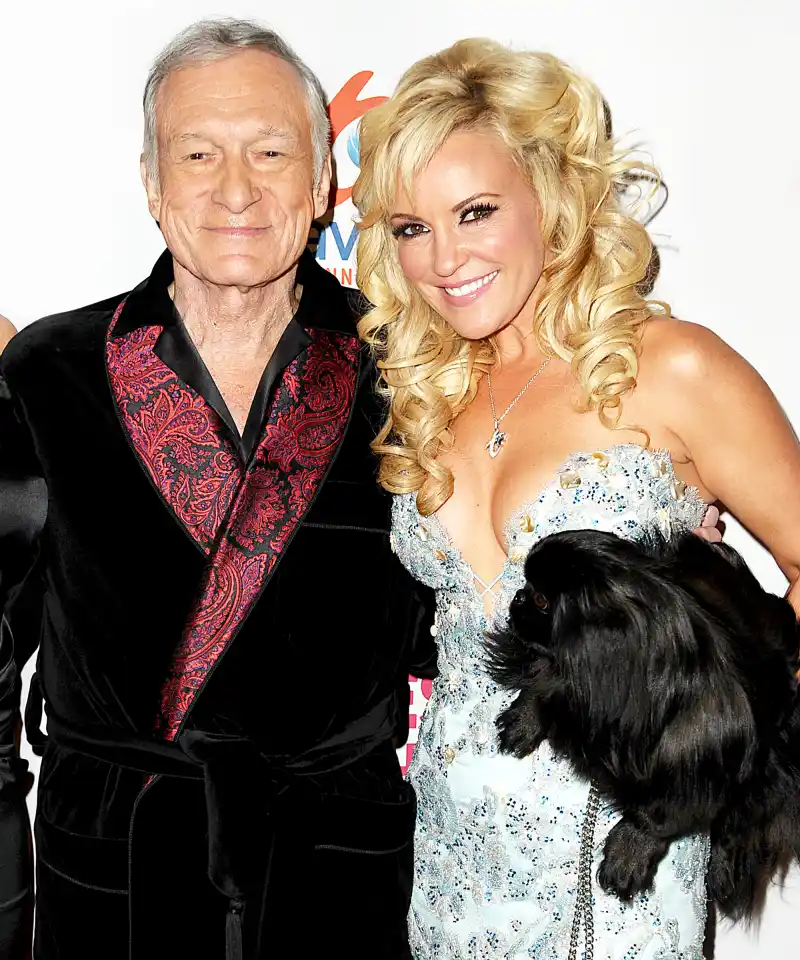 Hugh Hefner and Bridget Marquardt