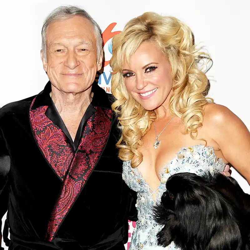 Hugh Hefner and Bridget Marquardt