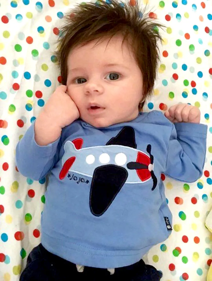 Jesse at seven weeks.
