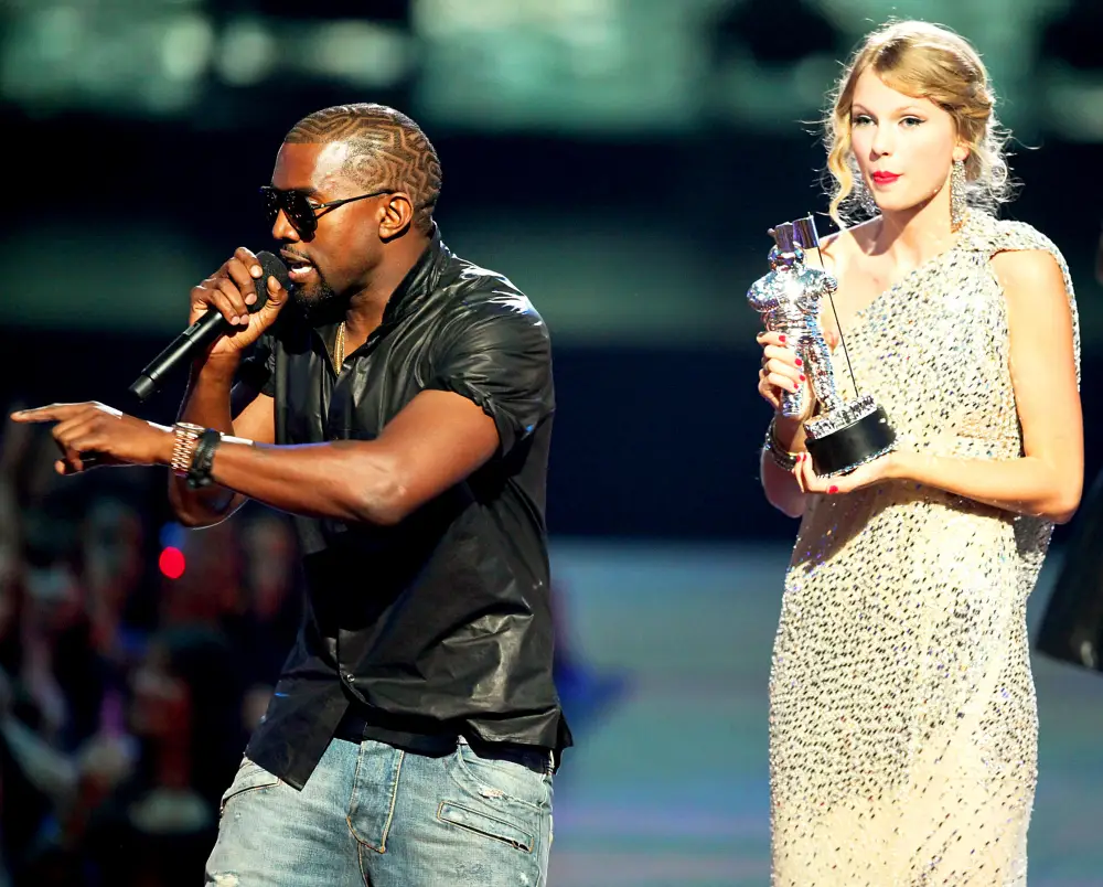 Kanye West and Taylor Swift