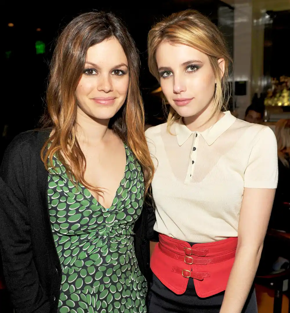 Rachel Bilson and Emma Roberts