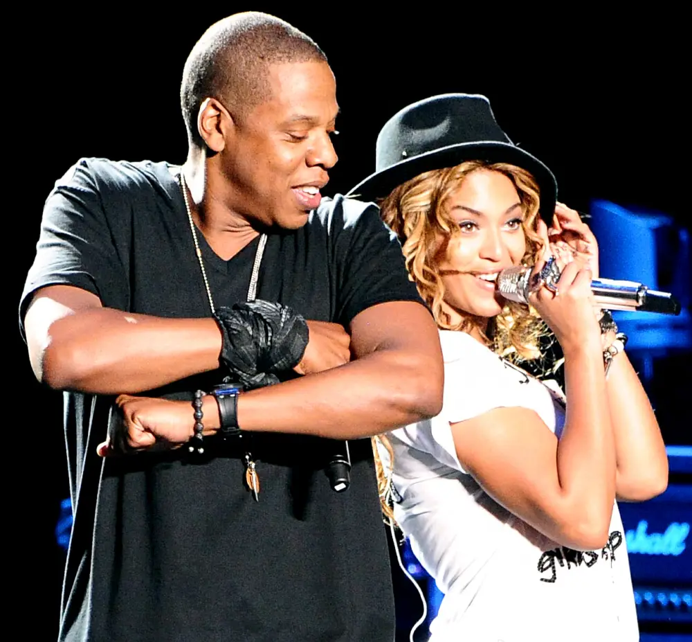 Jay Z and Beyonce