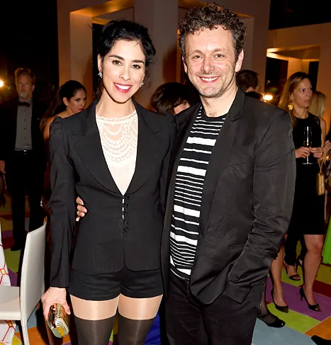 Sarah Silverman and Michael Sheen