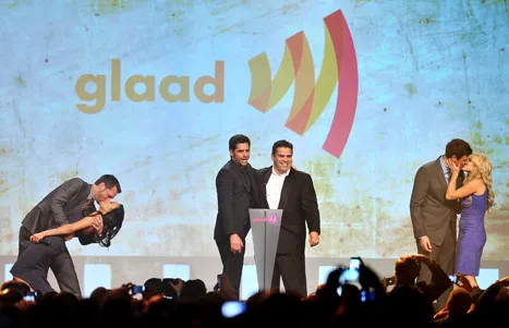 cory and megan kissing