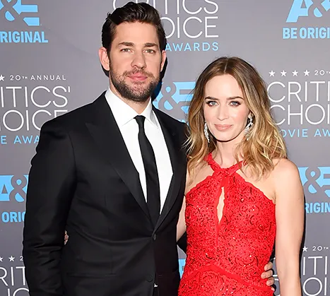 John Krasinski and Emily Blunt